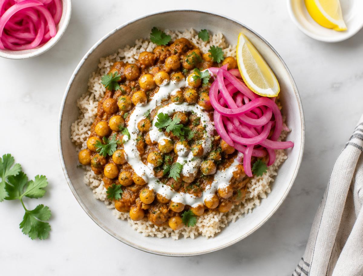 Pantry Night: 5-Minute Channa Masala Bowls